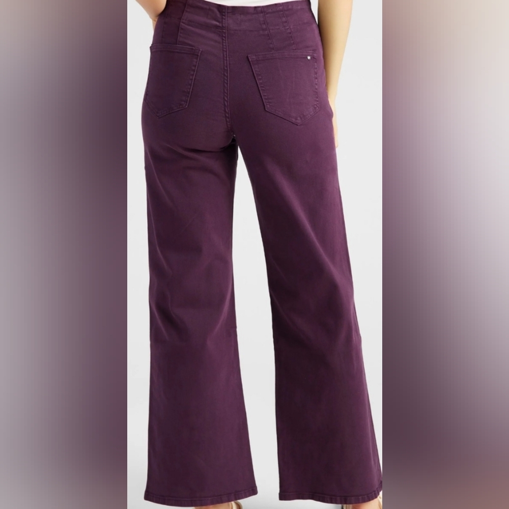 Mica High Waisted Wide Leg Pants - Picture 3 of 9